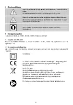 Preview for 6 page of Mafell DSS 300 cc Translation Of The Original Operating Instructions