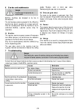 Preview for 28 page of Mafell DSS 300 cc Translation Of The Original Operating Instructions