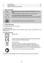 Предварительный просмотр 24 страницы Mafell ERIKA 60 Translation Of The Original Operating Instructions