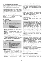 Preview for 8 page of Mafell EVA 150 E Translation Of The Original Operating Instructions