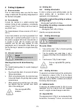 Preview for 16 page of Mafell EVA 150 E Translation Of The Original Operating Instructions