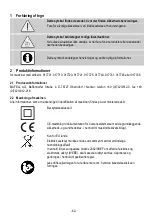 Preview for 62 page of Mafell EVA 150 E Translation Of The Original Operating Instructions