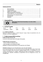 Preview for 3 page of Mafell F110 Fitting Instructions Manual