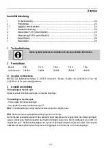 Preview for 24 page of Mafell F110 Fitting Instructions Manual