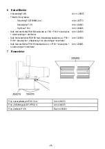 Предварительный просмотр 26 страницы Mafell F110 Fitting Instructions Manual