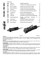 Preview for 1 page of Mafell FM 1000 Original Operating Instructions