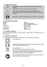 Предварительный просмотр 45 страницы Mafell FM 1000 Original Operating Instructions