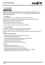 Preview for 7 page of Mafell K 55 18M bl Operating/Safety Instructions Manual