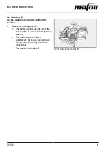 Предварительный просмотр 21 страницы Mafell K 55 18M bl Operating/Safety Instructions Manual