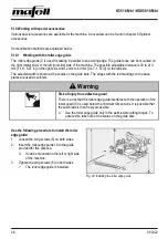 Preview for 26 page of Mafell K 55 18M bl Operating/Safety Instructions Manual