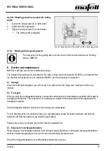 Предварительный просмотр 27 страницы Mafell K 55 18M bl Operating/Safety Instructions Manual