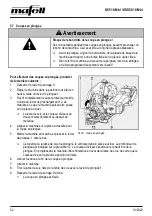 Предварительный просмотр 52 страницы Mafell K 55 18M bl Operating/Safety Instructions Manual