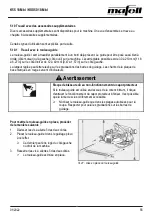 Preview for 55 page of Mafell K 55 18M bl Operating/Safety Instructions Manual