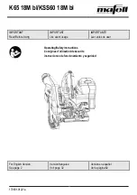 Предварительный просмотр 1 страницы Mafell K 65 18M bl Operating/Safety Instructions Manual