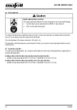 Preview for 16 page of Mafell K 65 18M bl Operating/Safety Instructions Manual