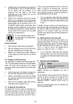 Preview for 28 page of Mafell K 85 Ec Translation Of The Original Operating Instructions