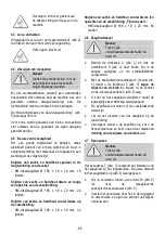 Предварительный просмотр 65 страницы Mafell K5518MBL Translation Of The Original Operating Instructions