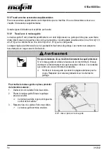 Preview for 54 page of Mafell K55cc Operating/Safety Instructions Manual