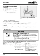 Предварительный просмотр 29 страницы Mafell K65cc Operating/Safety Instructions Manual