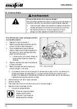 Preview for 54 page of Mafell K65cc Operating/Safety Instructions Manual