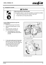 Preview for 15 page of Mafell K85Ec Operating/Safety Instructions Manual