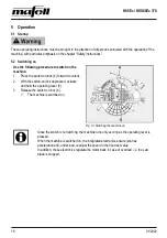 Предварительный просмотр 18 страницы Mafell K85Ec Operating/Safety Instructions Manual