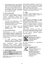 Предварительный просмотр 76 страницы Mafell KSP 55 / 36 V Original Operating Instructions