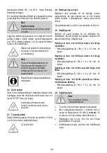 Preview for 84 page of Mafell KSP 55 / 36 V Original Operating Instructions