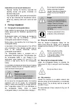 Preview for 21 page of Mafell KSS 400/36V Original Operating Instructions