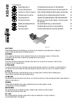 Mafell KSS 400 Original Operating Instructions And Spare Parts List preview