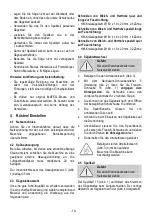 Preview for 10 page of Mafell KSS 400 Original Operating Instructions And Spare Parts List