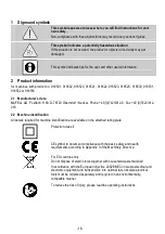 Preview for 16 page of Mafell KSS 400 Original Operating Instructions And Spare Parts List