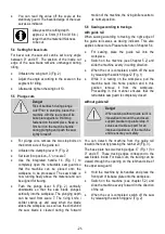 Preview for 21 page of Mafell KSS 400 Original Operating Instructions And Spare Parts List