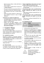 Preview for 29 page of Mafell KSS 400 Original Operating Instructions And Spare Parts List