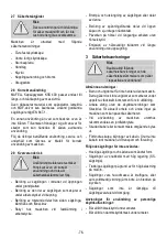 Preview for 76 page of Mafell KSS 400 Original Operating Instructions And Spare Parts List