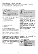 Preview for 8 page of Mafell KSS 4018 M bl Translation Of The Original Operating Instructions