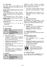 Предварительный просмотр 106 страницы Mafell KSS 4018 M bl Translation Of The Original Operating Instructions