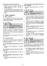 Preview for 21 page of Mafell KSS 50 cc Translation Of The Original Operating Instructions