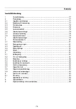 Preview for 76 page of Mafell KSS 50 cc Translation Of The Original Operating Instructions