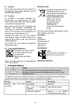 Предварительный просмотр 14 страницы Mafell KSS 60 36B Original Operating Instructions