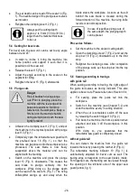 Preview for 24 page of Mafell KSS 60 36B Original Operating Instructions