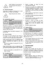 Preview for 34 page of Mafell KSS 60 36B Original Operating Instructions