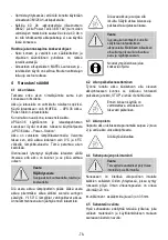 Preview for 78 page of Mafell KSS 60 36B Original Operating Instructions