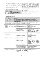 Preview for 15 page of Mafell KSS 60 cc Operating Instructions Manual