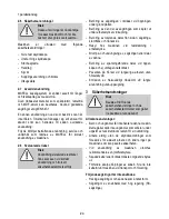 Preview for 92 page of Mafell KSS 60 cc Operating Instructions Manual