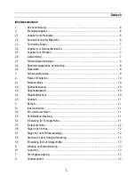 Preview for 4 page of Mafell KSS 80 Ec/370 Original Operating Instructions And Spare Parts List