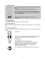 Preview for 5 page of Mafell KSS 80 Ec/370 Original Operating Instructions And Spare Parts List