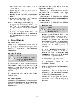 Preview for 9 page of Mafell KSS 80 Ec/370 Original Operating Instructions And Spare Parts List