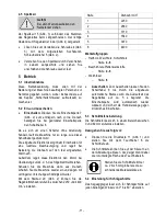 Preview for 10 page of Mafell KSS 80 Ec/370 Original Operating Instructions And Spare Parts List