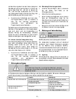 Preview for 12 page of Mafell KSS 80 Ec/370 Original Operating Instructions And Spare Parts List